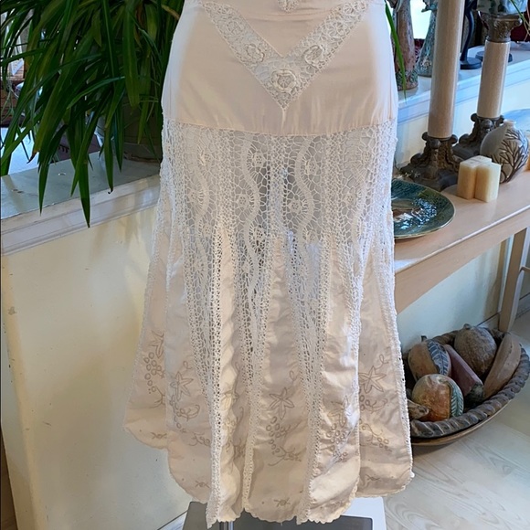 Rare Beautiful❤️Vintage 80’s Hand crocheted Dress - Picture 9 of 11